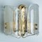 Golden Glass Wall Lights, 1960s, Set of 2, Image 5