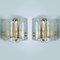 Golden Glass Wall Lights, 1960s, Set of 2, Image 2