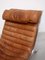 Brutalist Lounge Chair in Cognac Leather by Arne Norell, 1967 14