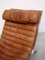 Fauteuil Brutaliste en Cuir Cognac par Arne Norell, 1967 14