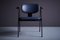 Dark Blue Lounge Chairs in Skai by Willy Van Der Meeren, Belgium, 1950s, Set of 2, Image 8