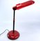 Lámpara de escritorio Mazda roja, años 80, Imagen 3