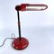 Red Desk Lamp from Mazda, 1980s 2