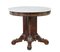 19th Century Carved Oak and Marble Center Table, Image 4