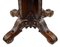 19th Century Carved Oak and Marble Center Table 2