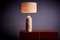 Lampada da tavolo con base in ceramica dipinta a mano di Kat & Roger, Immagine 5