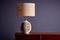 Lampada da tavolo con base in ceramica dipinta a mano di Kat & Roger, Immagine 3