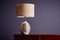 Lámpara de mesa con base de cerámica hecha a mano y pintada a mano de Kat & Roger, Imagen 6