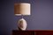 Table Lamp with Hand-Crafted and Hand-Painted Ceramic Base by Kat & Roger 6