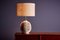 Lampe de Bureau avec Socle en Céramique Artisanal et Peint à la Main par Kat & Roger 2