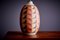 Lámpara de mesa con base de cerámica hecha a mano y pintada a mano de Kat & Roger, Imagen 10