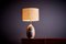 Lampada da tavolo con base in ceramica dipinta a mano di Kat & Roger, Immagine 6