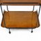 Mid-Century Italian Plywood Serving Trolley attributed to Campo and Graffi for Stilcasa, 1950s, Image 6