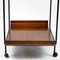 Mid-Century Italian Plywood Serving Trolley attributed to Campo and Graffi for Stilcasa, 1950s, Image 11