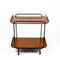 Mid-Century Italian Plywood Serving Trolley attributed to Campo and Graffi for Stilcasa, 1950s, Image 2