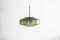 UFO Pendant Lamp in Crystal and Brass by Carl Fagerlund for Orrefors, 1960s, Image 2