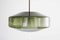 UFO Pendant Lamp in Crystal and Brass by Carl Fagerlund for Orrefors, 1960s 1