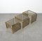 Nesting Tables by Brass and Glass, 1970s, Set of 3, Image 12