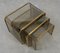 Nesting Tables by Brass and Glass, 1970s, Set of 3, Image 17