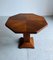 Art Deco Side Table in Wood 1