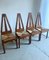 A-Shaped Back Chairs, Set of 4 1