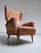 Sessel aus Holz & Stoff von Gio Ponti, 1953 3