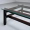 Vintage Italian Coffee Table in Glass and Wood by Ico & Luisa Parisi for Cassina, 1962 4