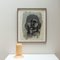 Portrait, 21st Century Graphite, Chalk on Paper, Framed 2