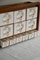 Vintage Dutch Bank of Kitchen Drawers 6