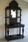 Antique Victorian Oak Hall Stand 9