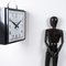 Grande Horloge d'Usine Carrée Double Face de English Clock Systems Ltd, 1950s 22
