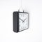 Grande Horloge d'Usine Carrée Double Face de English Clock Systems Ltd, 1950s 17