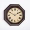 Large G.P.O. Octagonal Bakelite Case Wall Clock from Gents of Leicester, 1940s 4