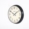 Grande Horloge Murale Industrielle en Métal Peint de Ferranti Ltd., 1930s 14