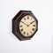 Large G.P.O. Octagonal Bakelite Case Wall Clock from Gents of Leicester, 1940s 16
