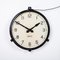 Large Industrial Metal Wall Clock from Gents of Leicester, 1960s, Image 1