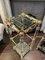 Brass and Acrylic Glass Side Tables by Muebles Curvasa, 1980, Set of 2 11