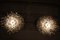 Mid-Century Italian Crystal Glass and Acrylic Chandeliers, 1960s, Set of 2 7