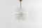 Lámparas de araña italianas Mid-Century de cristal y acrílico, años 60. Juego de 2, Imagen 8