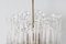 Lámparas de araña italianas Mid-Century de cristal y acrílico, años 60. Juego de 2, Imagen 15