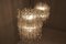 Lámparas de araña italianas Mid-Century de cristal y acrílico, años 60. Juego de 2, Imagen 5
