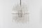 Lámparas de araña italianas Mid-Century de cristal y acrílico, años 60. Juego de 2, Imagen 9