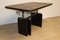 Brutalistic Liftable Coffee Table in Slate and Wood, 1970 8