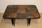 Brutalistic Liftable Coffee Table in Slate and Wood, 1970 11