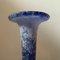 Modern Blue and White Scavo Murano Glass Vase, 1970s 7