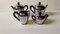 Vintage Kaffee- und Teeservice, 1940er, 5er Set 2