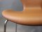 Leather Model Seven Chairs by Arne Jacobsen for Fritz Hansen, 1967, Set of 4 8