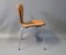 Leather Model Seven Chairs by Arne Jacobsen for Fritz Hansen, 1967, Set of 4 3