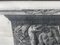 Piranesi, Frentes del pedestal de Trajano, década de 1800, Aguafuerte y papel, Juego de 2, Imagen 3