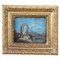 Venetian Landscape, 19th Century, Oil on Board, Framed 1